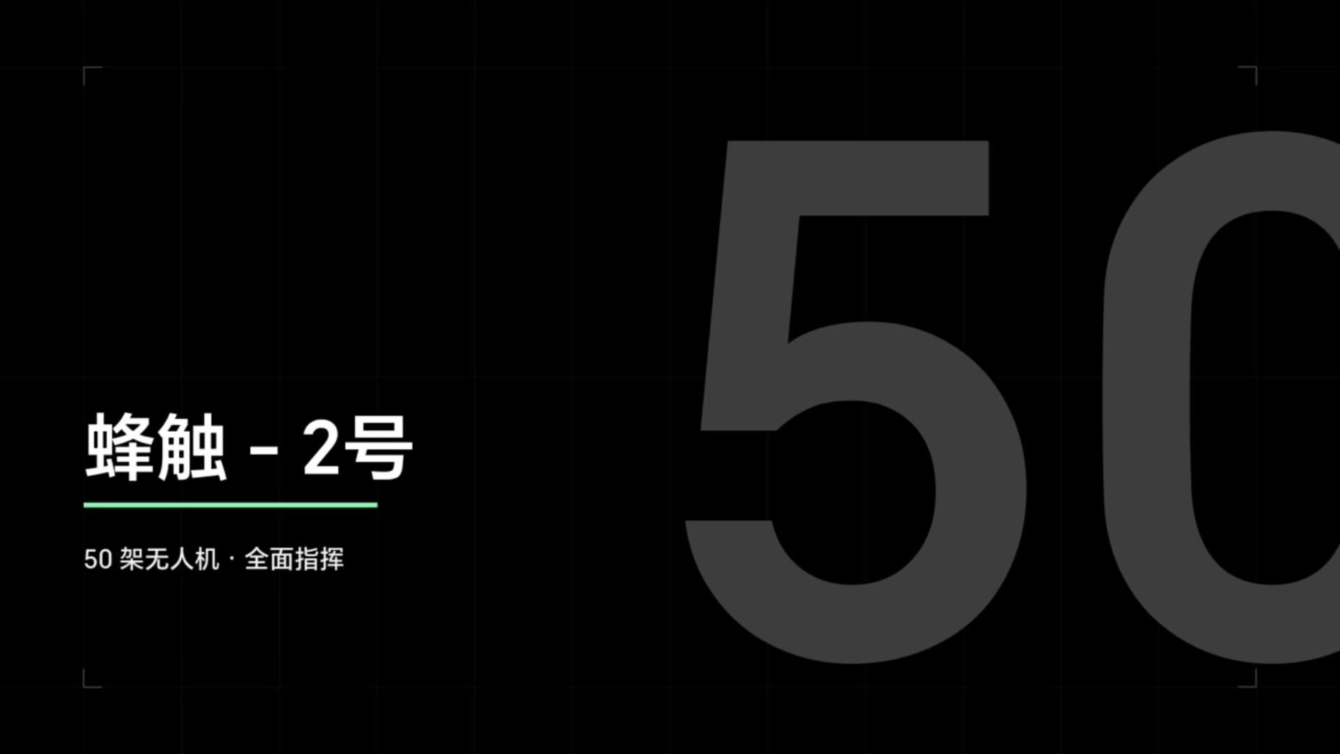 翰翮航科蜂触-2号正式发布,支持 50 架规模化编组指挥